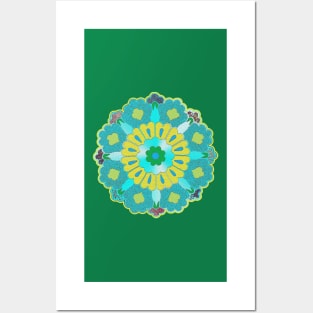 PERSIAN FLOWERS PATTERN V.3 Posters and Art